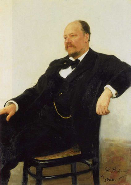 Portrait of the composer Anatoly Konstantinovich Lyadov